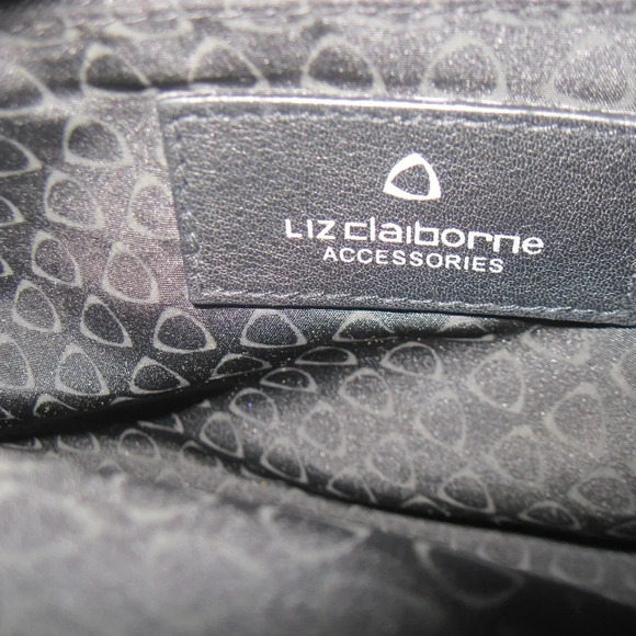 Vintage LIZ CLAIBORNE Leather Shoulder Purse Bag - Picture 4 of 6